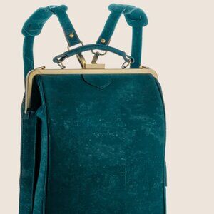 BOBOBARK - Laflore - Paris - Convertible Backpack Purse - Dark Green